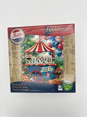 Pepsi Cola Vending Cart 1000 Piece Karmin International Puzzle NIB